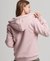 ESSENTIAL BORG LINED ZIP HOODIE