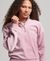 VELOUR HENLEY SWEATSHIRT