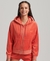 ORGANIC COTTON VINTAGE LOGO VELOUR ZIP HOODIE