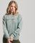 VELOUR GRAPHIC BOXY CREW SWEATSHIRT
