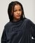 VELOUR GRAPHIC BOXY CREW SWEATSHIRT