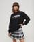 SPORT LUXE LOOSE CREW SWEATSHIRT