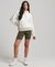 DROP NEEDLE VELOUR BOXY HOODIE