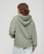 MICRO LOGO EMBROIDERED BOXY HOODIE