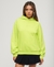 MICRO LOGO EMBROIDERED BOXY HOODIE