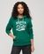 SCRIPTED COLLEGE GRAPHIC HOODIE
