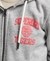 ATHLETIC COLLEGE ZIP UP HOODIE