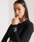 LONG SLEEVE CROP RASHIE TOP