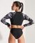 LONG SLEEVE CROP RASHIE TOP