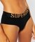 ORGANIC COTTON LARGE LOGO HIPSTER BRIEFS