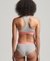 ORGANIC COTTON LARGE LOGO HIPSTER BRIEFS
