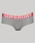 ORGANIC COTTON LARGE LOGO HIPSTER BRIEFS