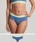 ORGANIC COTTON LARGE LOGO HIPSTER BRIEFS