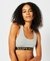 ORGANIC COTTON LARGE LOGO CROP BRALETTE