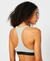 ORGANIC COTTON LARGE LOGO CROP BRALETTE