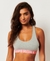 ORGANIC COTTON LARGE LOGO CROP BRALETTE