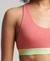 ORGANIC COTTON LARGE LOGO CROP BRALETTE