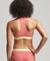 ORGANIC COTTON LARGE LOGO CROP BRALETTE