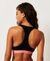 ORGANIC COTTON LARGE LOGO CROP BRALETTE
