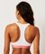 ORGANIC COTTON LARGE LOGO CROP BRALETTE