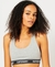 ORGANIC COTTON MULTI LOGO CROP BRALETTE