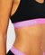 ORGANIC COTTON OFFSET LOGO CROP BRALETTE