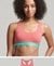 ORGANIC COTTON OFFSET LOGO CROP BRALETTE