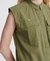 SLEEVELESS MILITARY SHIRT
