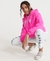 NEON CROPPED OVERHEAD PACKAWAY JACKET
