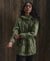 LINEN MIX ROOKIE PARKA COAT