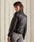 CLASSIC LEATHER BIKER JACKET