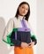 COLOURBLOCK TRACK OVERHEAD JACKET