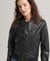 STUDIOS LEATHER FLIGHT BOMBER
