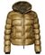 HOODED SHINE SPORTS PUFFER JACKET