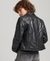 LEATHER BIKER JACKET