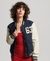 VINTAGE VARSITY DENIM JACKET