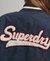 VINTAGE VARSITY DENIM JACKET