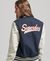 VINTAGE VARSITY DENIM JACKET
