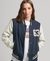 VINTAGE VARSITY DENIM JACKET