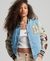 VINTAGE VARSITY DENIM JACKET