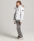 FAUX FUR SHORT HOODED PUFFER JACKET