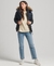 FAUX FUR SHORT HOODED PUFFER JACKET