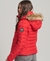 FAUX FUR SHORT HOODED PUFFER JACKET