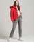 FAUX FUR SHORT HOODED PUFFER JACKET