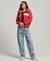 RETRO PANEL SHORT PUFFER JACKET