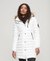 FUJI HOODED MID LENGTH PUFFER COAT