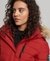 FUJI HOODED MID LENGTH PUFFER COAT