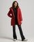 FUJI HOODED MID LENGTH PUFFER COAT