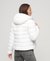 HOODED MICROFIBRE PADDED JACKET