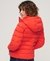 HOODED MICROFIBRE PADDED JACKET